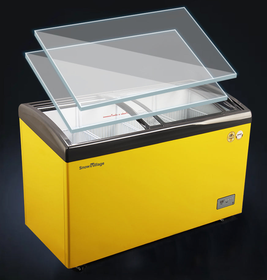 Congelador horizontal Serie SD/SC - Congelador de helados (Amarillo)