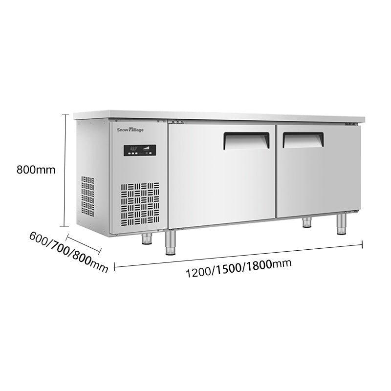 Refrigerador bajo encimera PLR/PLD (HB) Serie de refrigeración ventilada premium - Dos puertas