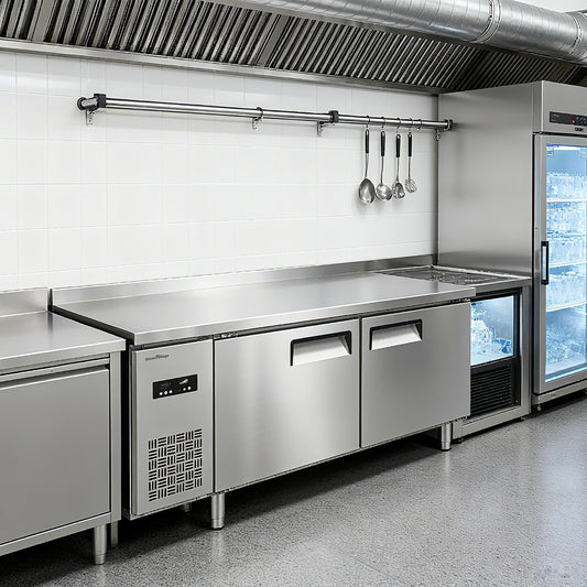 Refrigerador bajo encimera PLR/PLD (HB) Serie de refrigeración ventilada premium - Dos puertas