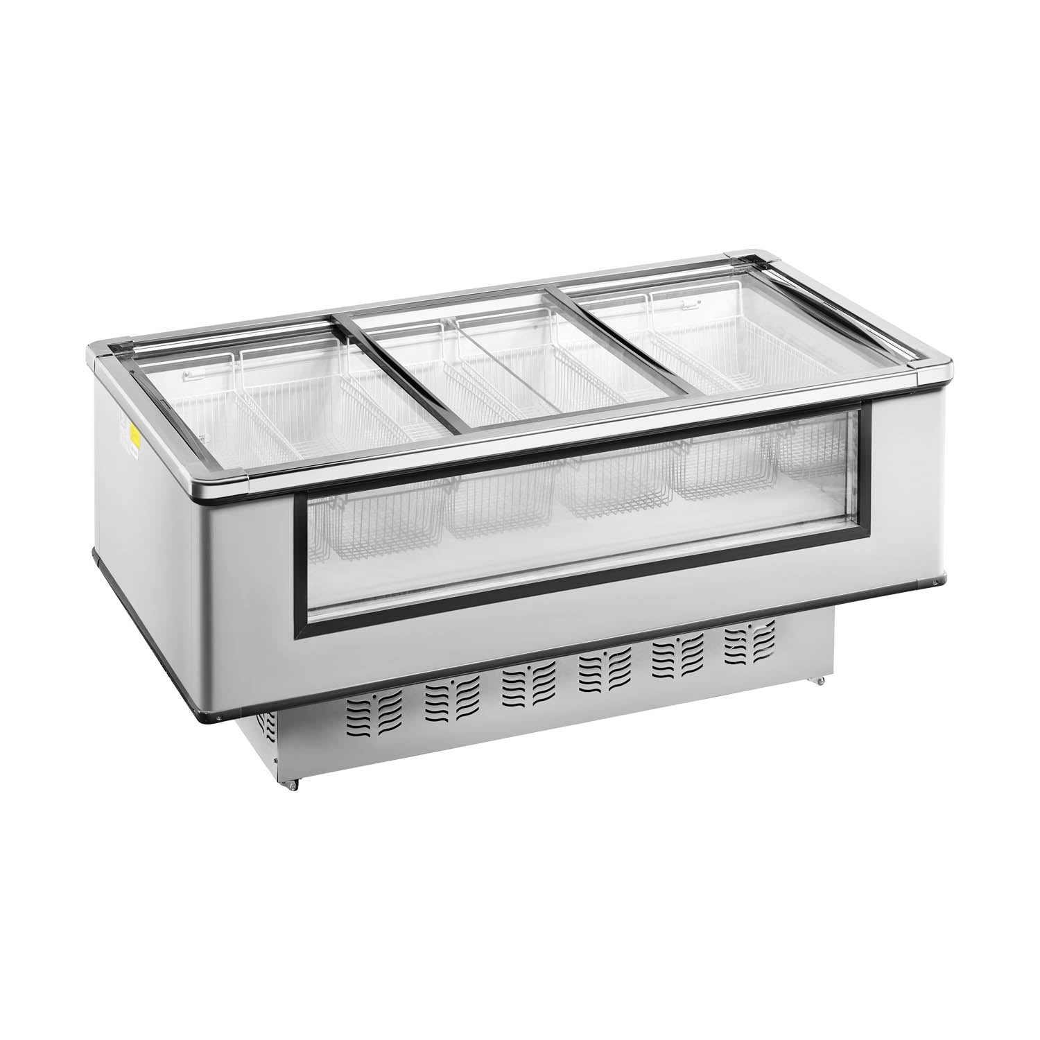 Congelador de isla serie SD/SC de refrigeración estática: tres puertas corredizas (planas)
