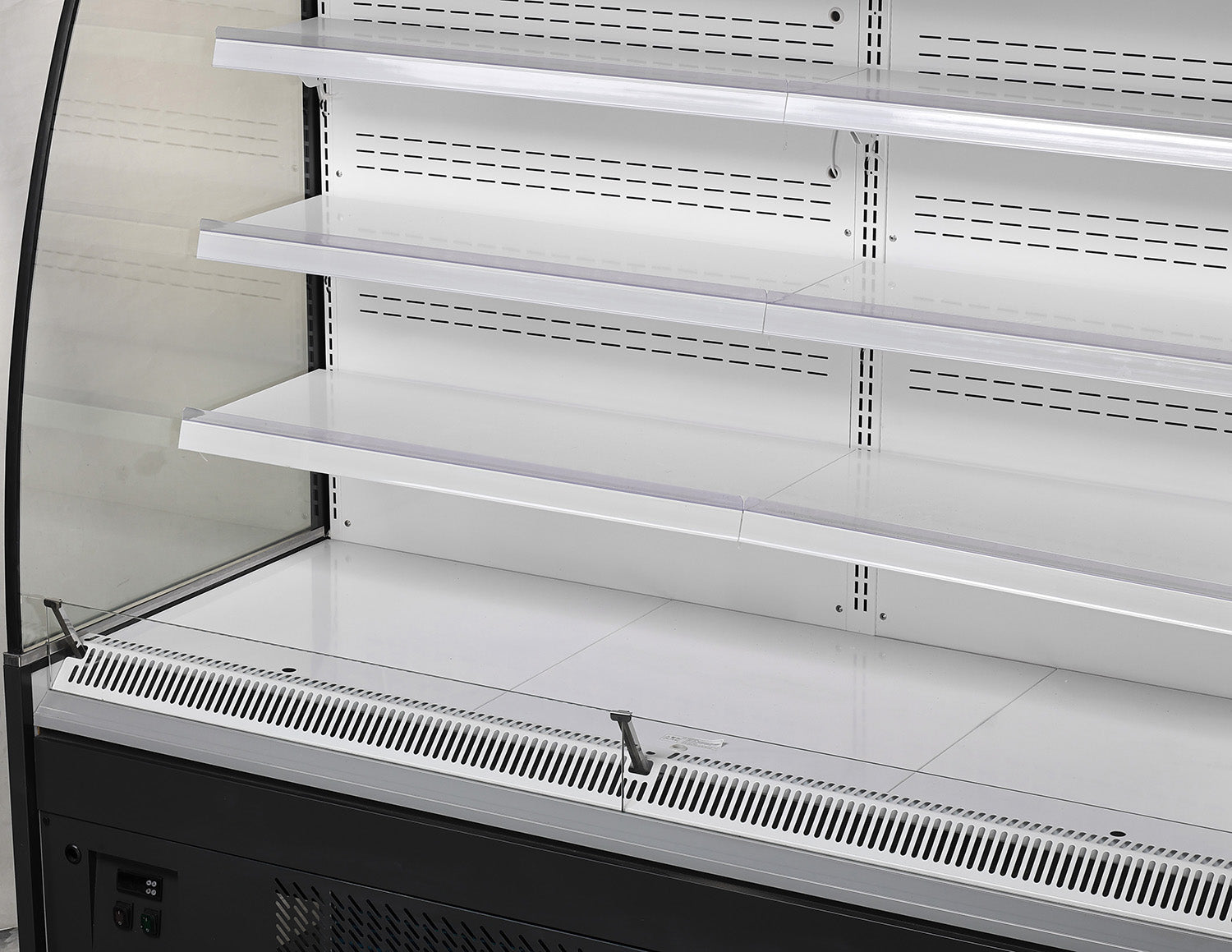 Serie de enfriadores de cortina de aire con gabinete de altura media y congelador para supermercado XC-ZB, tipo enchufable