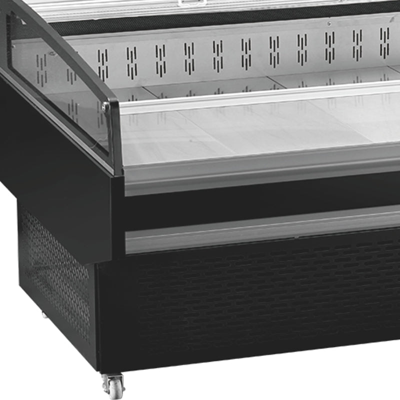 Refrigerador horizontal abierto XC-ZXR estándar serie de refrigeración ventilada: enchufable/remoto