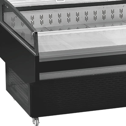 Refrigerador horizontal abierto XC-ZXR estándar serie de refrigeración ventilada: enchufable/remoto