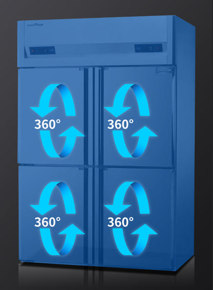 Refrigerador de cocina Serie CFD/CFS Premium con refrigeración ventilada - 2/4/6 puertas