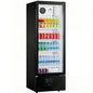 Vitrina vertical con puerta de vidrio Serie LC de refrigeradores de enfriamiento estático - Puerta única (parte superior plana)