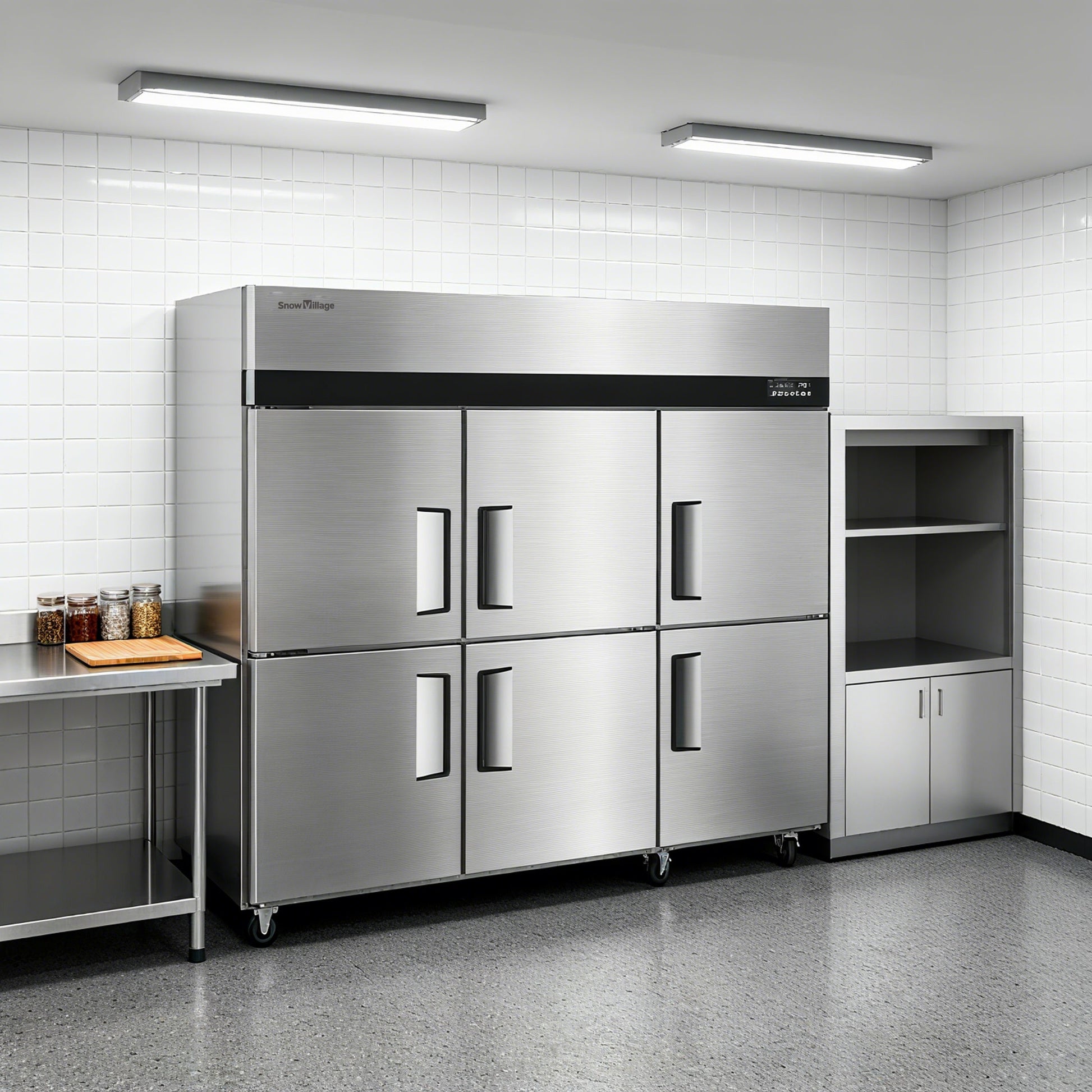 Refrigerador de cocina Serie CFS/CFR/CFD Premium Static Cooling - 4/6 puertas