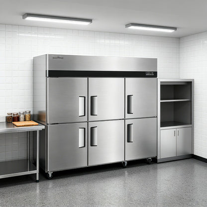 Refrigerador de cocina Serie CFS/CFR/CFD Premium Static Cooling - 4/6 puertas