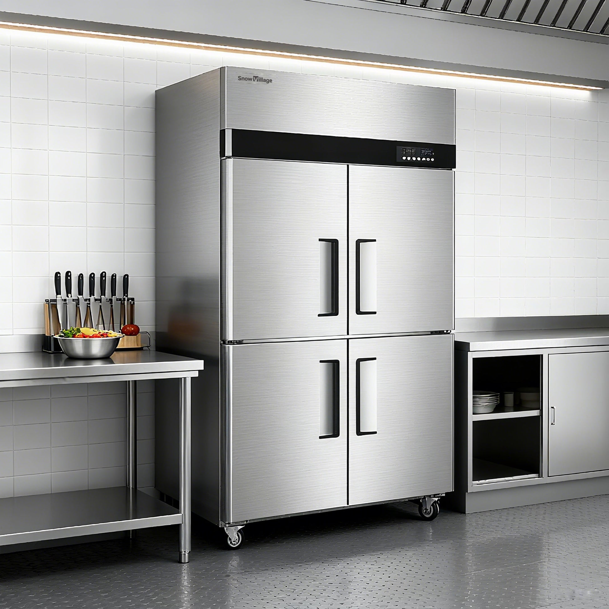 Refrigerador de cocina Serie CFS/CFR/CFD Premium Static Cooling - 4/6 puertas