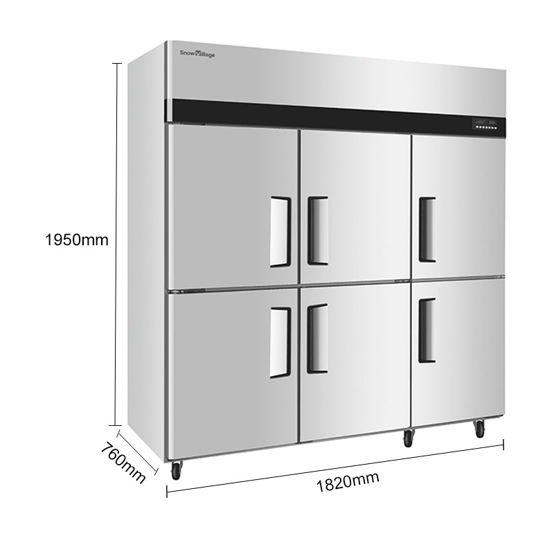 Refrigerador de cocina Serie CFS/CFR/CFD Premium Static Cooling - 4/6 puertas