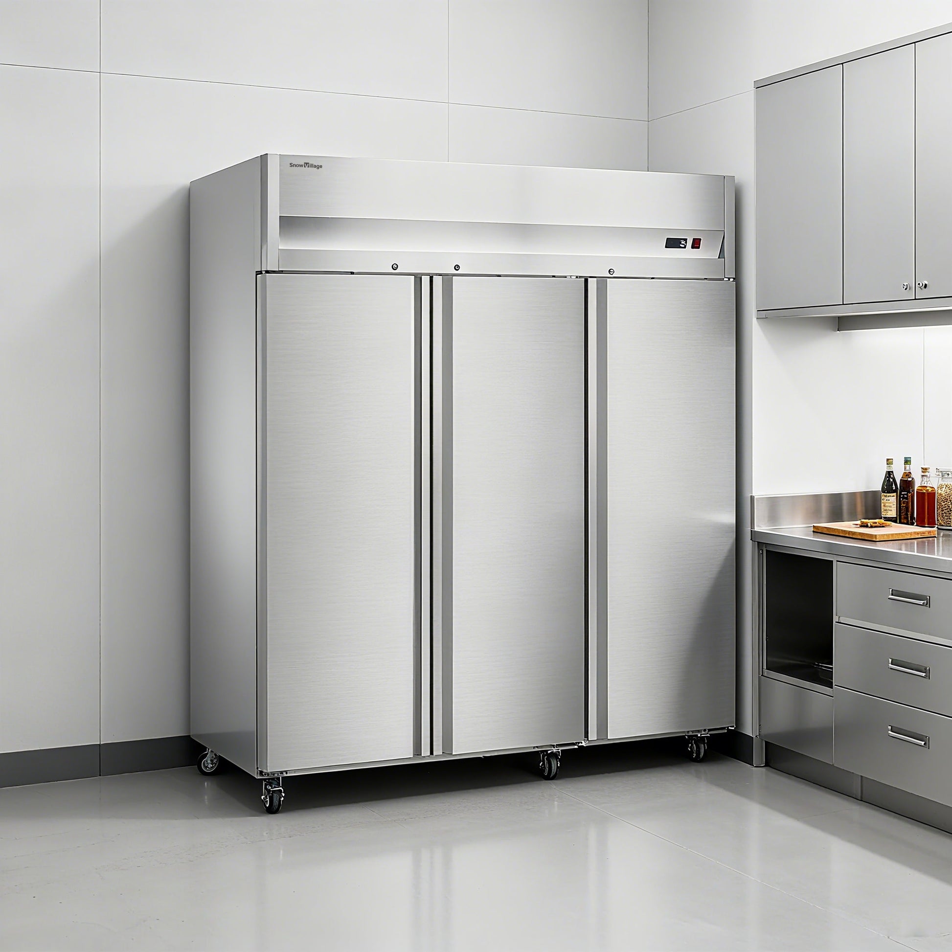 Frigorífico de Cocina Serie CFD Ventilado Monotemperatura - 2/3 Puertas