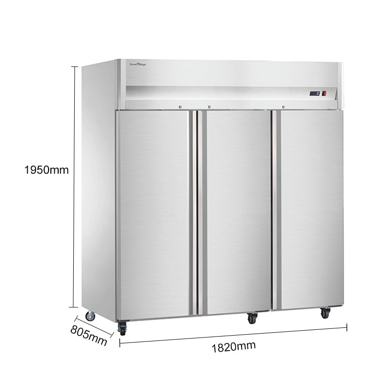 Frigorífico de Cocina Serie CFD Ventilado Monotemperatura - 2/3 Puertas