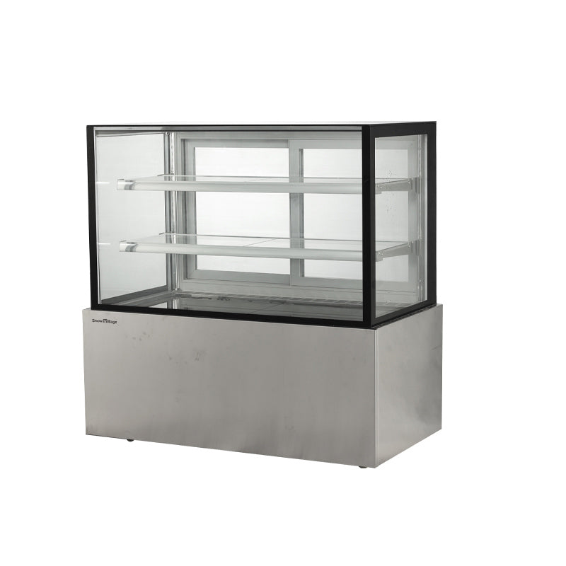 Cake Upright Showcase Serie DG - Tres estantes (recto)